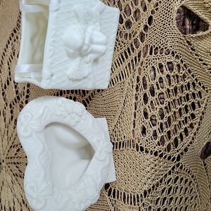 Porcelain bag~heart frame